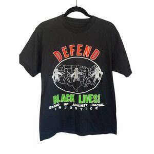 OBEY Graphic Tee Defend Black Lives Stand Up Against Racial Injustice Mens M